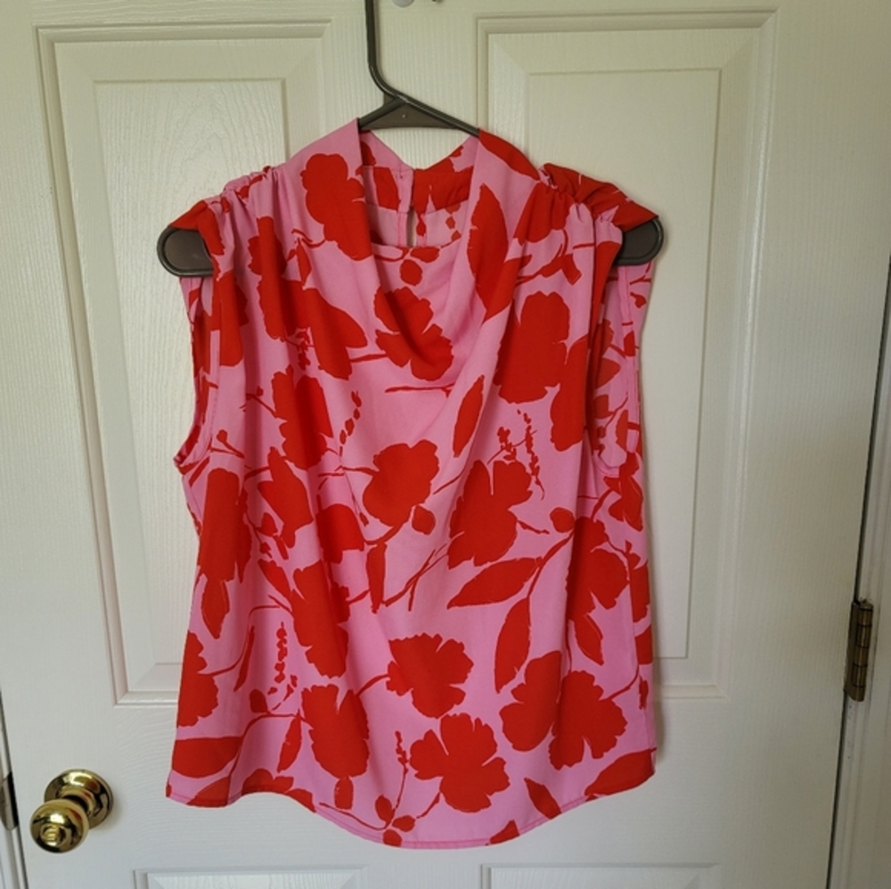 LOOK PRETTY IN PINK with this Chartreuse Blouse from the Periwinkle Collection.
